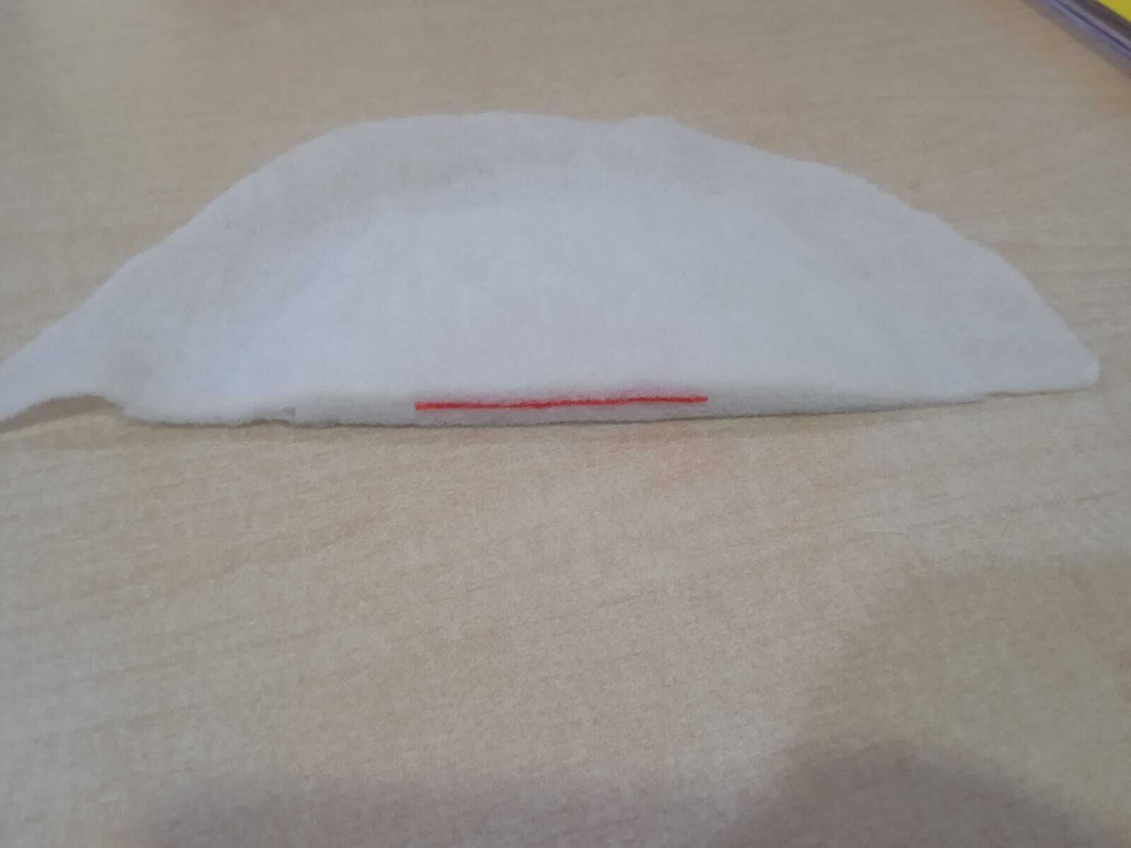 Shoulder Pad - Nonwoven, 8x8 To 12x12 Inches, White | High Viscosity, Strong Shoulder Support, Plain Pattern, 4mm To 6mm Thickness