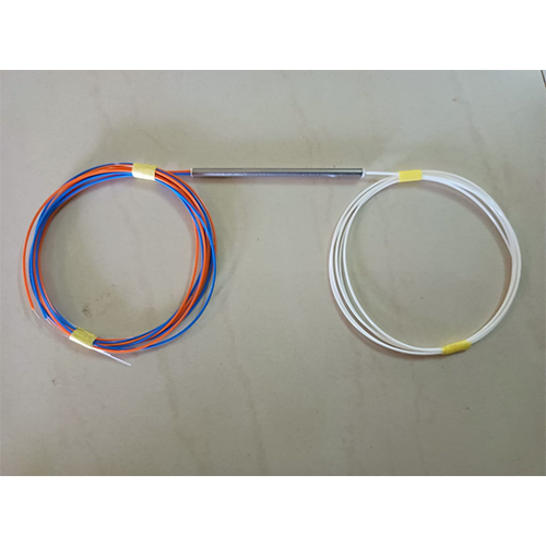 Fiber Optic Coupler - Ceramic, 70mm | Fc/pc Connector, Smf Fiber, 1550nm Wavelength, 0.2db Insertion Loss, 50db Return Loss, -40a C To +85a C Operating Temperature