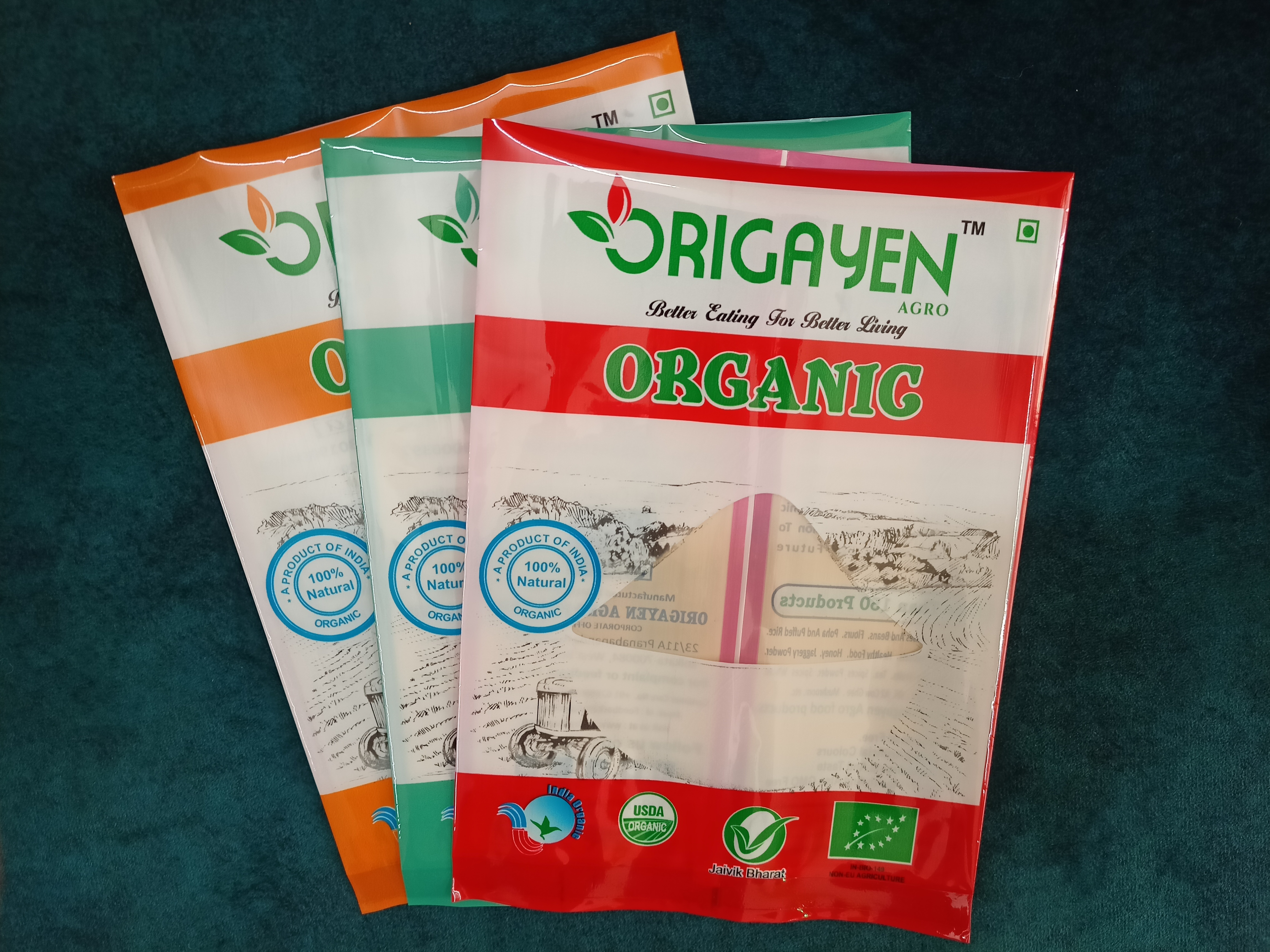Multicolour Printed Ldpe Pouches