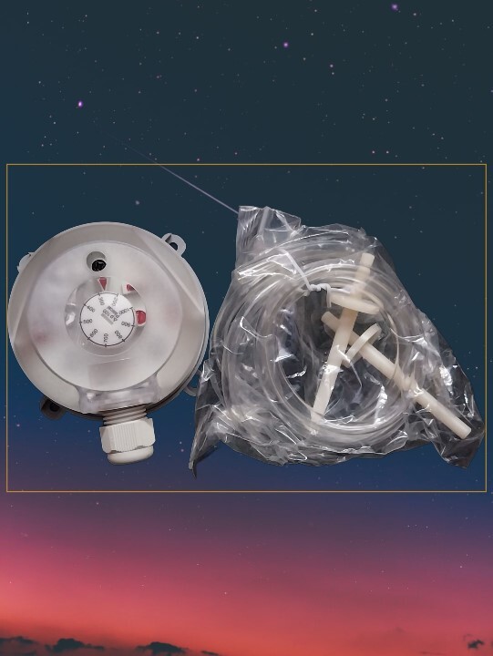 930.80 930.81 930.82 930.83 930.85 930.86 Gemtech Air Differential Pressure Switch - Color: Gray