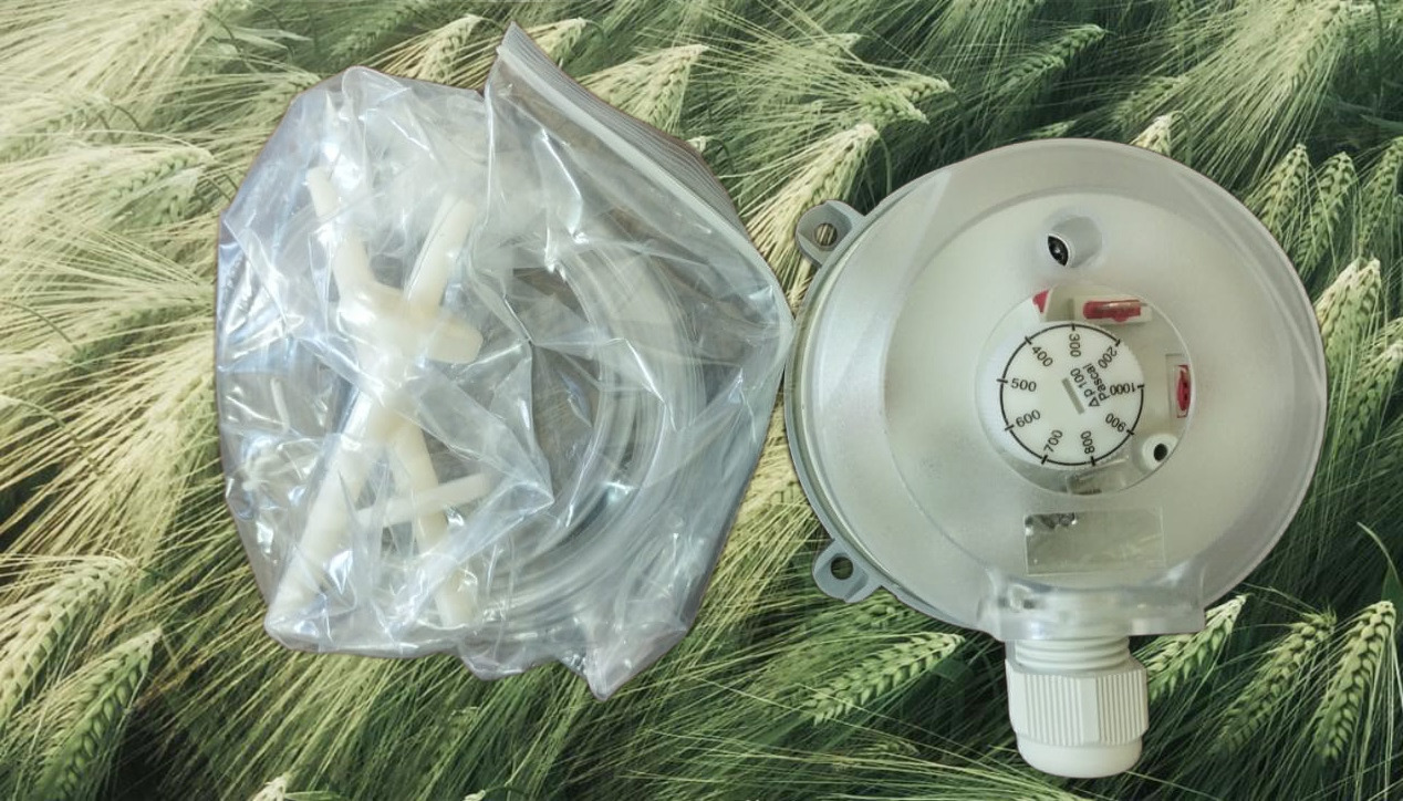 930.82 Gemtech Air Differential Pressure Switch 50-500 Pa