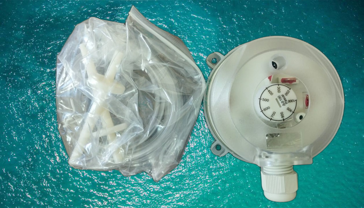 930.82 Gemtech Air Differential Pressure Switch 50-500 Pa