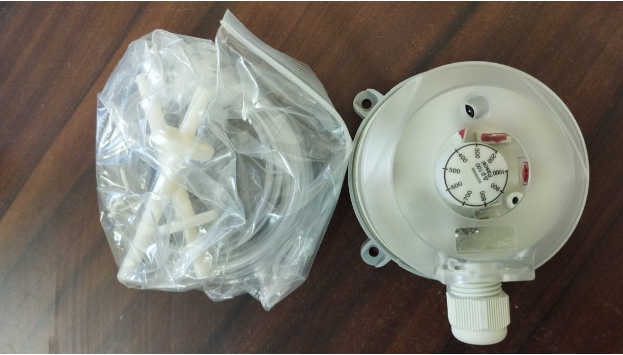 930.82 Gemtech Air Differential Pressure Switch 50-500 Pa