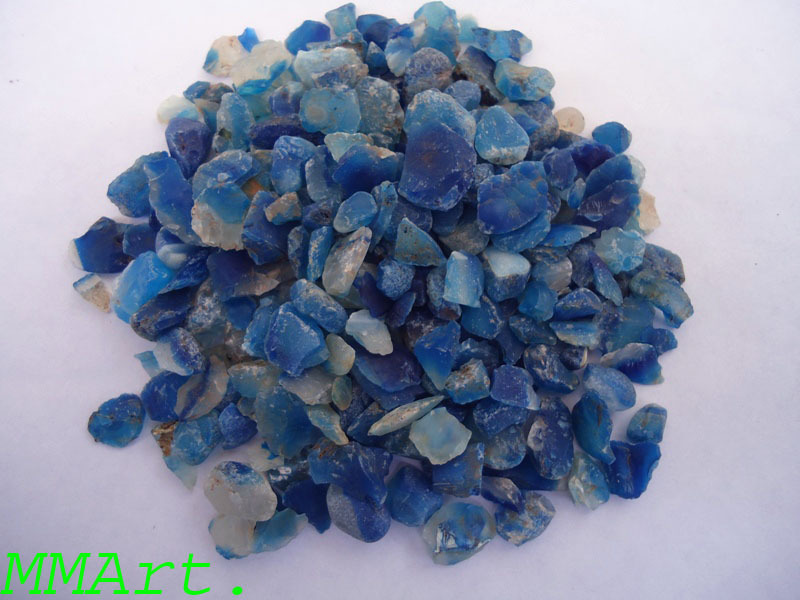 Lapis Lazuli And Amethyst Raw Gemstones - Jumbo Bag, 5-8 Feet Size, Solid Surface, Mushroom Surface Treatment
