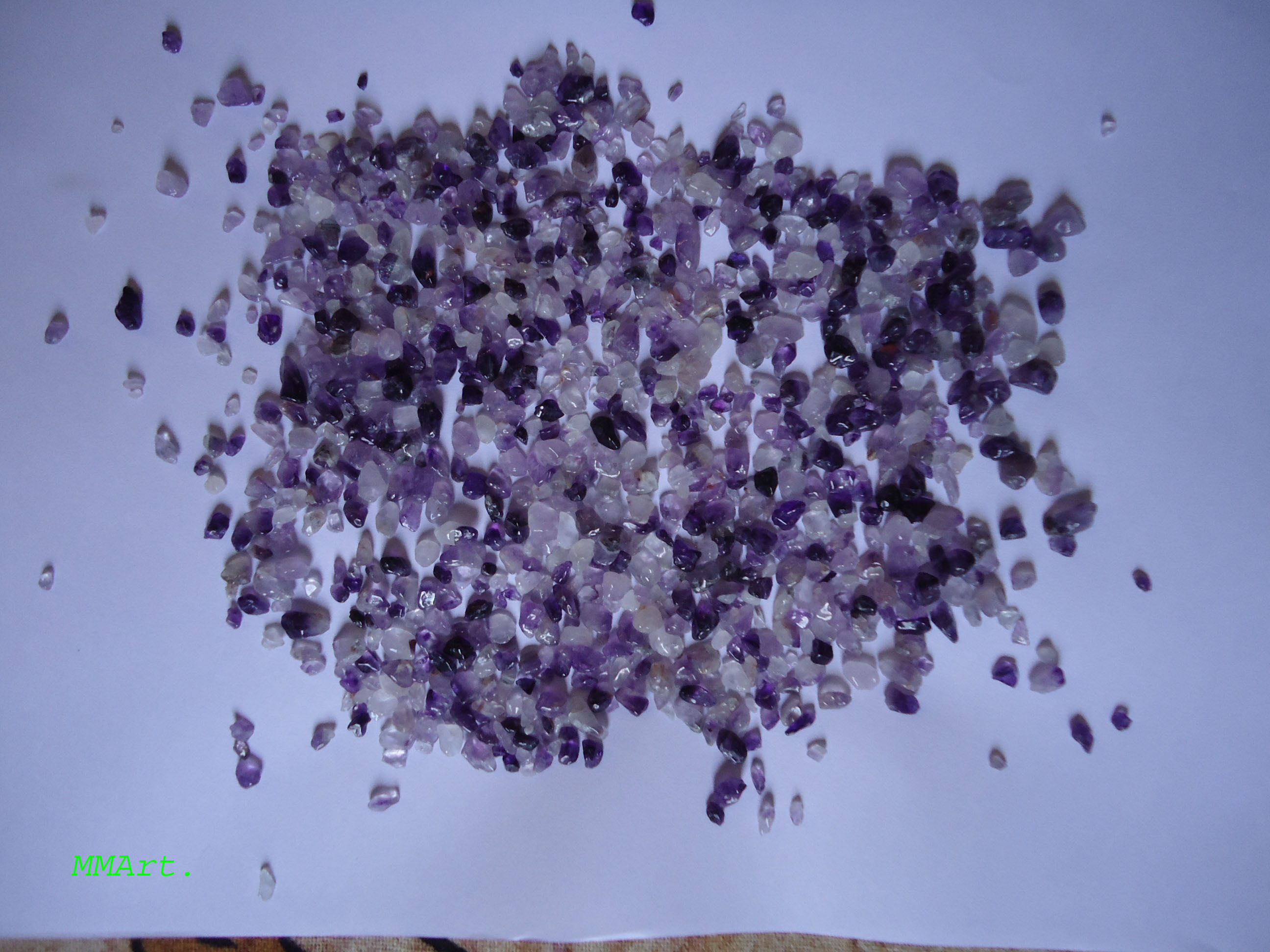 Lapis Lazuli And Amethyst Raw Gemstones - Jumbo Bag, 5-8 Feet Size, Solid Surface, Mushroom Surface Treatment