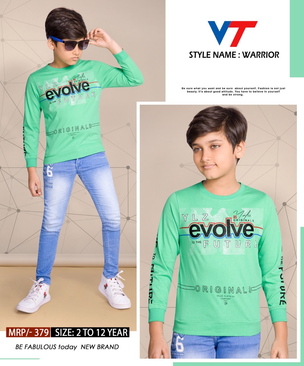 Kids Round Neck White Color T Shirt - Cotton, Size S, White | With Warranty, Designed For Male Comfort And Style