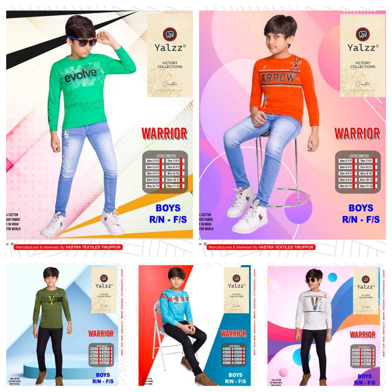 Kids Round Neck White Color T Shirt - Cotton, Size S, White | With Warranty, Designed For Male Comfort And Style