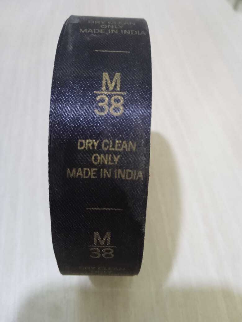 Declarative Textile Accessories Size Labels