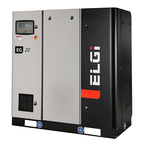 Gray & Black Eg Series Screw Air Compressor