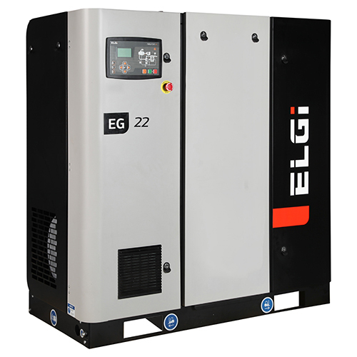 Gray & Black Eg Series Screw Air Compressor