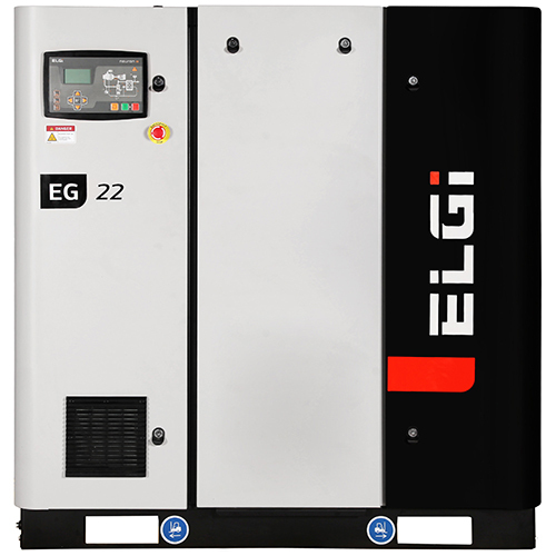 Gray & Black Eg Series Screw Air Compressor