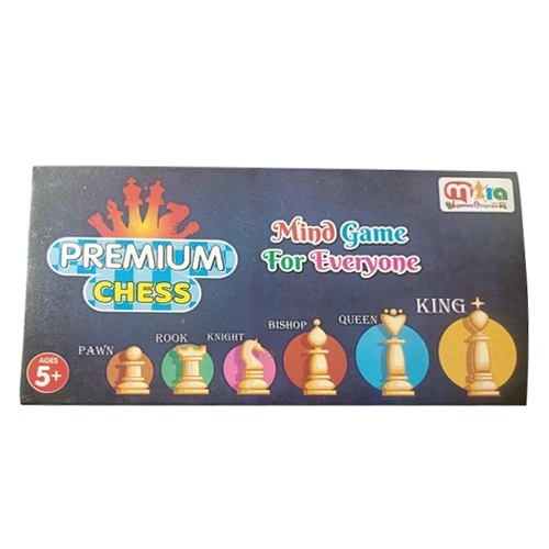 Premium Chess Game - Durable Plastic, Multiple Sizes Available, Multicolor Design | Engaging Indoor Fun for Children, Teaches Strategy and Problem Solving