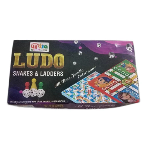 Ludo Chess Snake Ladder Game - High-quality Materials, Various Sizes, Multicolor | Promotes Problem-solving, Strategy, And Family Bonding