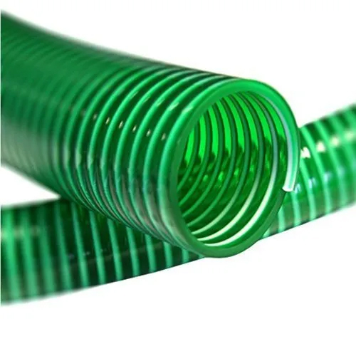 PVC Green Hose Pipe - 3 Inch Round | Green PVC Material for Versatile Outdoor and Garden Use