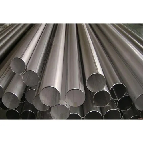 316L Stainless Steel Pipes - Round Shape, Industrial Grade, Grey Color | SS316L Material, Warranty Included