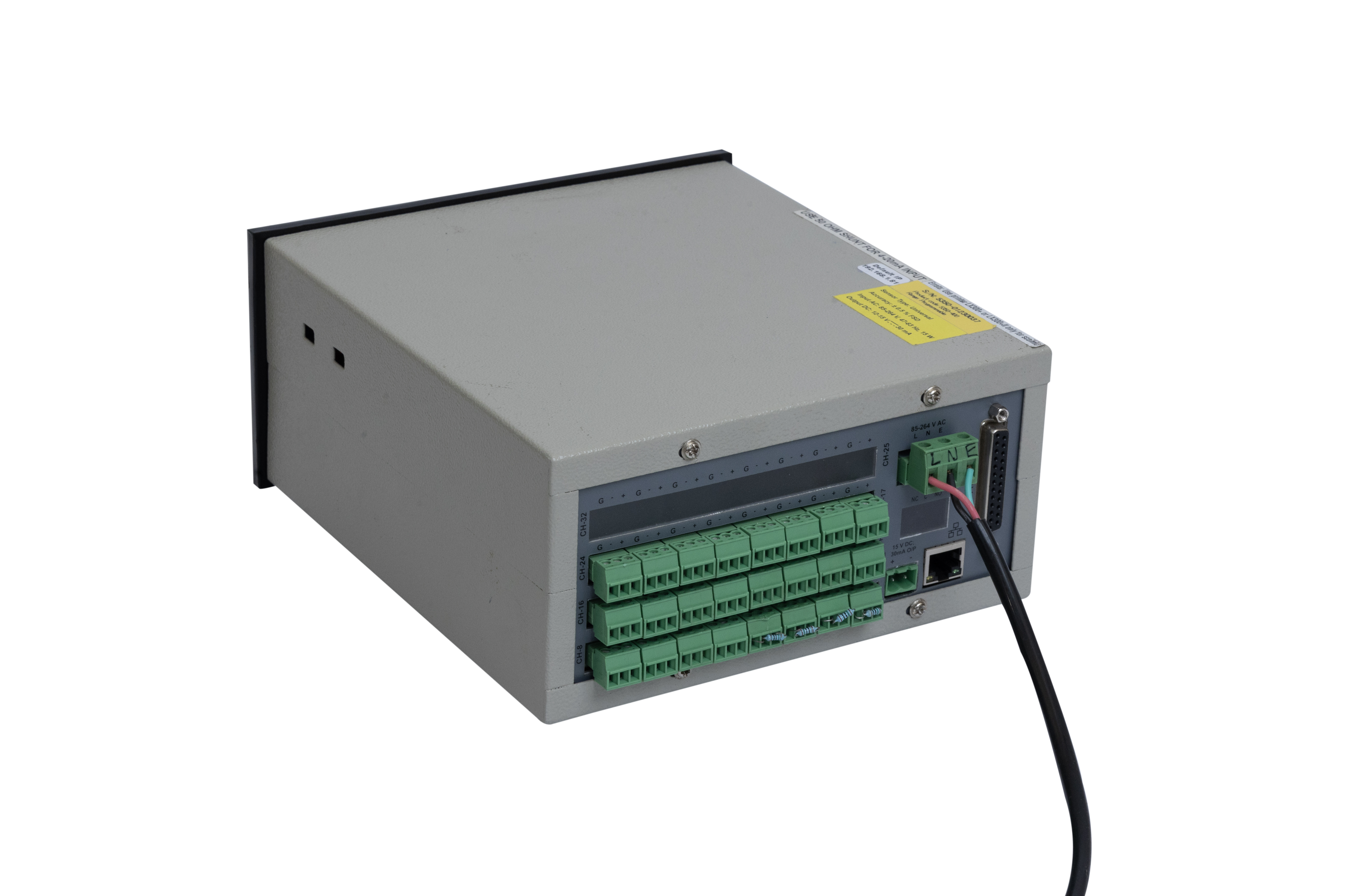 Multi Channel Temperature Data Logger Accuracy: A 0.25 Fsd A 1 Digit %