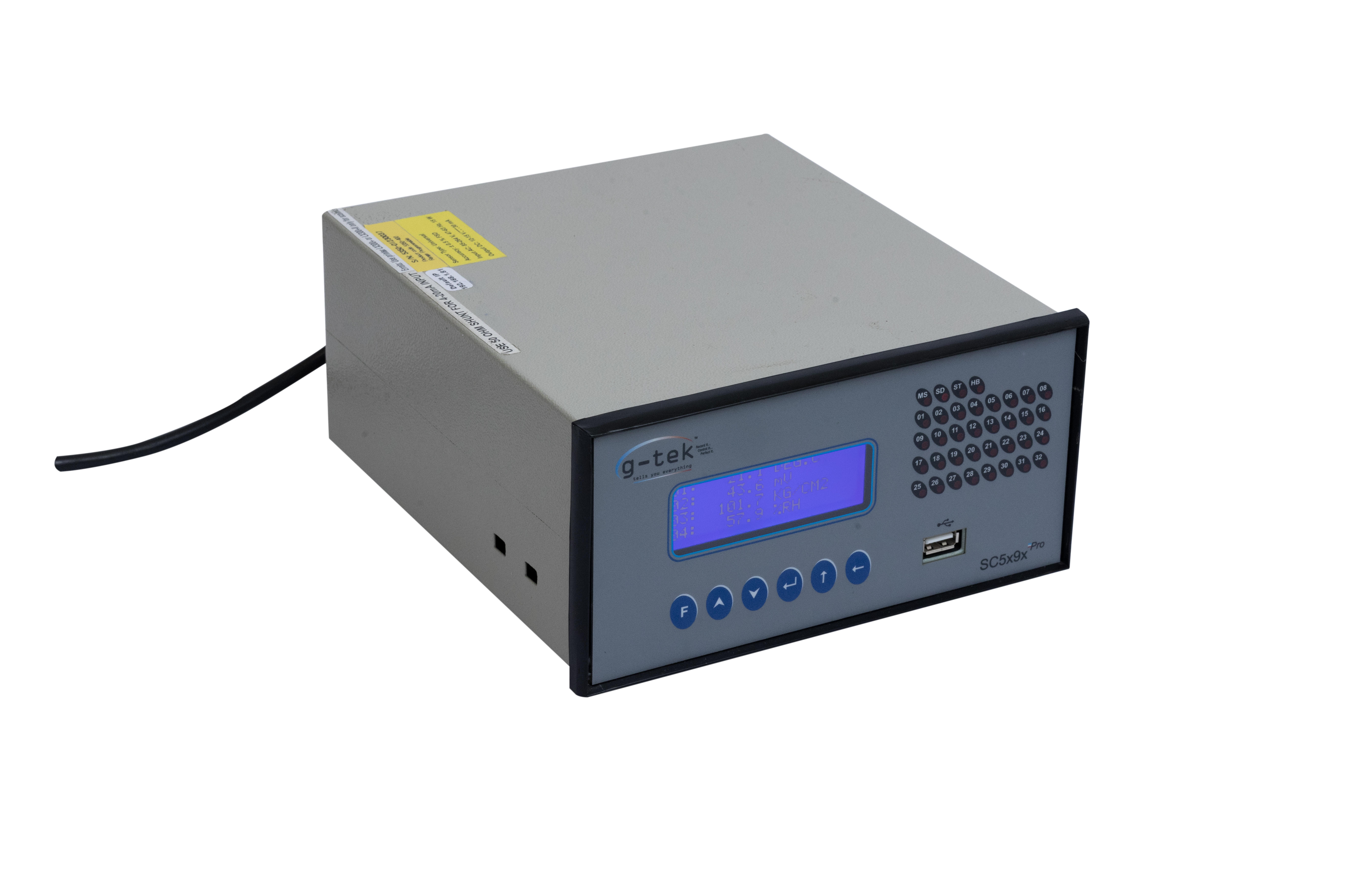 Multi Channel Temperature Data Logger Accuracy: A 0.25 Fsd A 1 Digit %