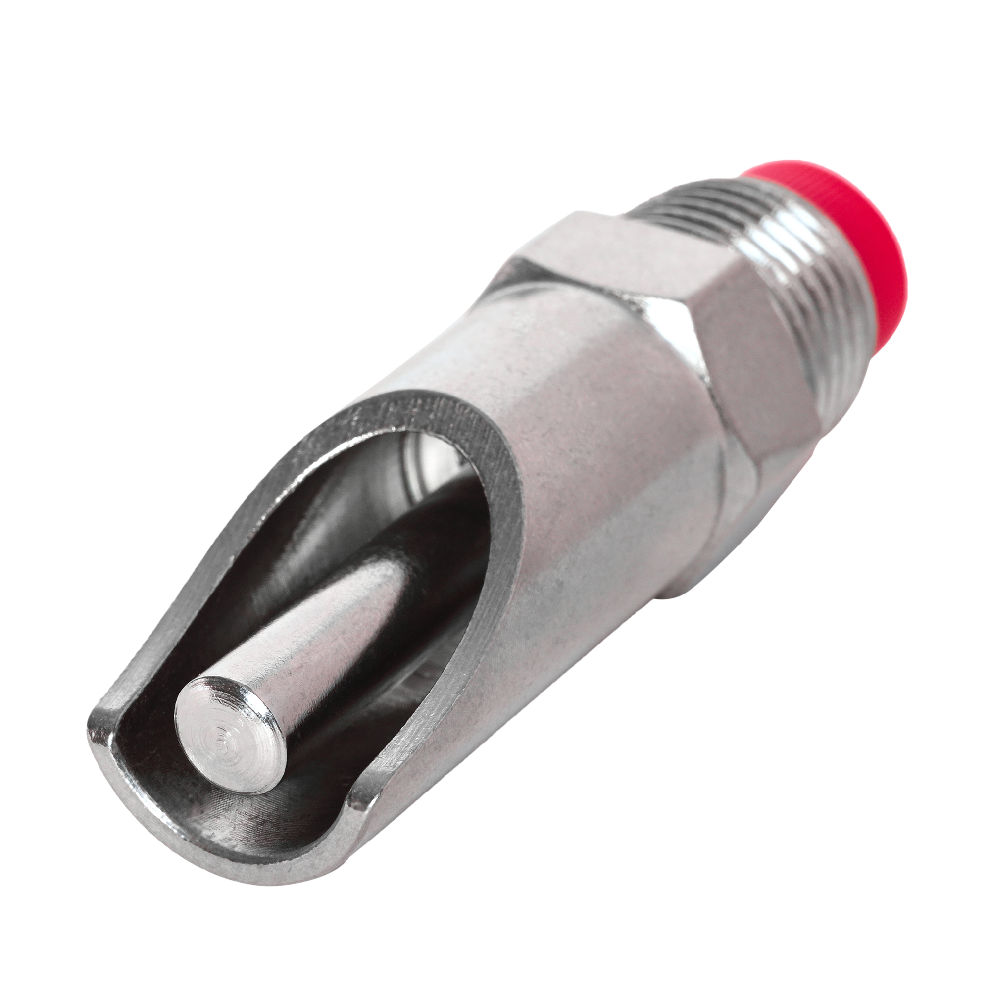 Pig Water Nipple Big Hex (Filter Cap) - Steel Material, Standard Size, Gray Color | Automatic Drinker With Adjustable Height For Optimal Water Access