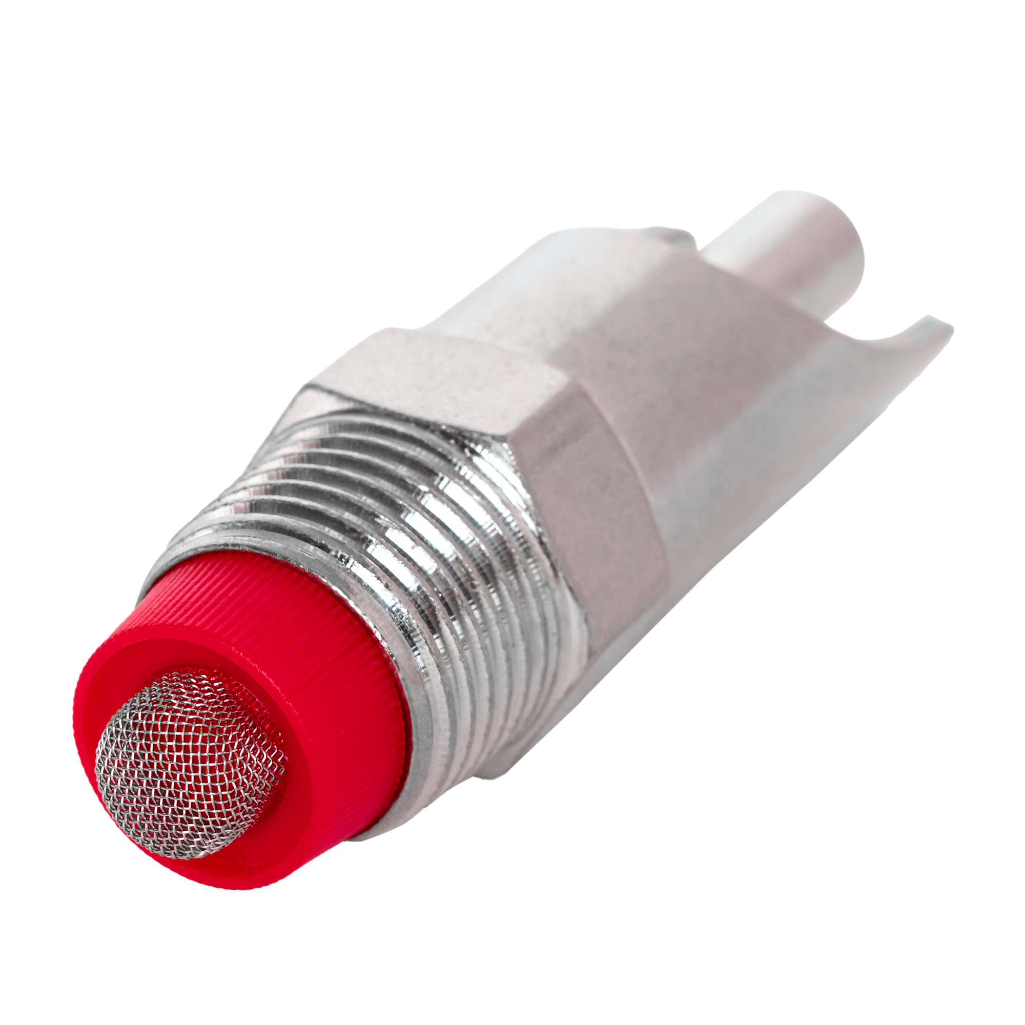 Pig Water Nipple Big Hex (Filter Cap) - Steel Material, Standard Size, Gray Color | Automatic Drinker With Adjustable Height For Optimal Water Access