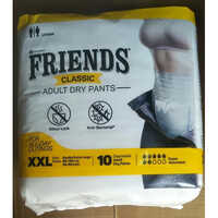 Classic friends adult diaper pant xxl