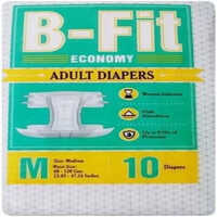 B Fit Economy Adult Diapers Medium