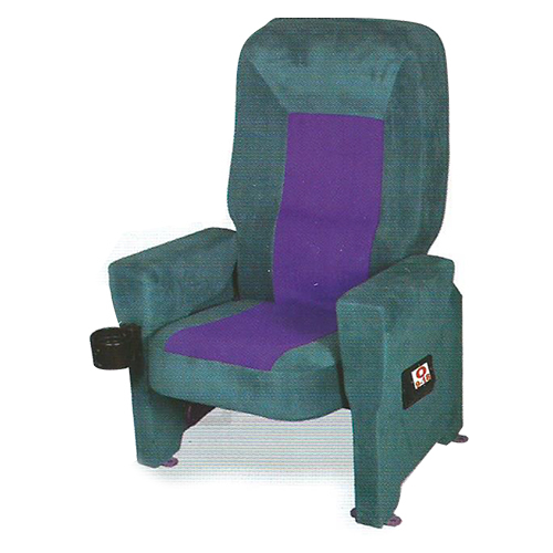 Push Back Chair - Iron Frame, Green Color | Durable, Easy to Clean, Indian Style
