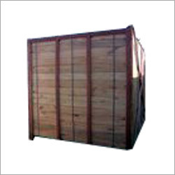 भारी लकड़ी का बक्सा