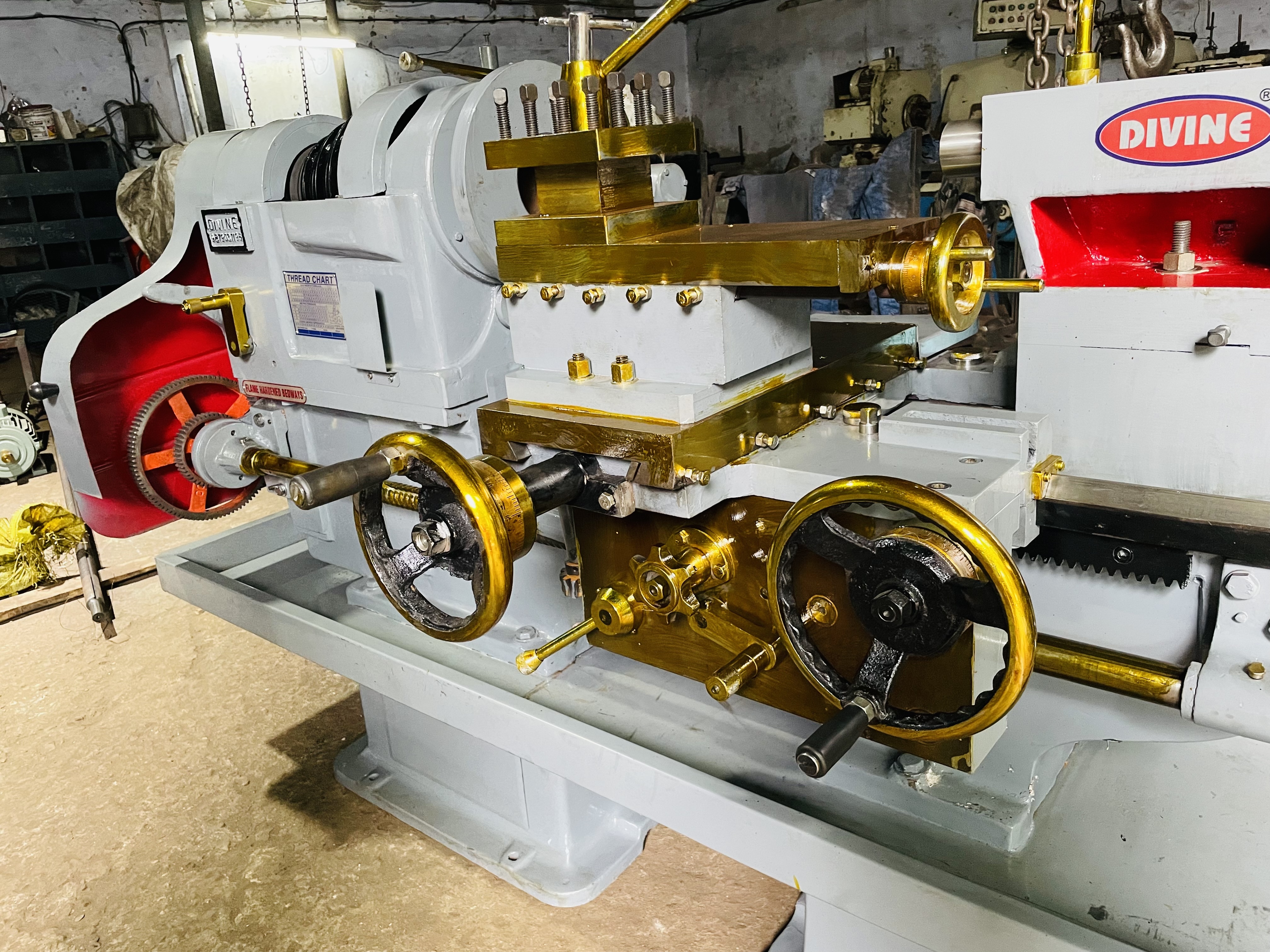 Cast Iron 5.5 Heavy Duty Lathe Machine