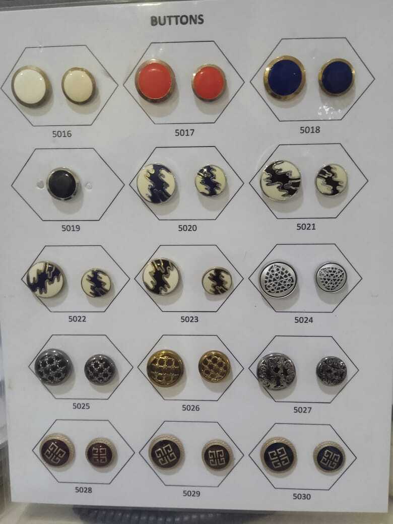 All Color Designer Metal Button