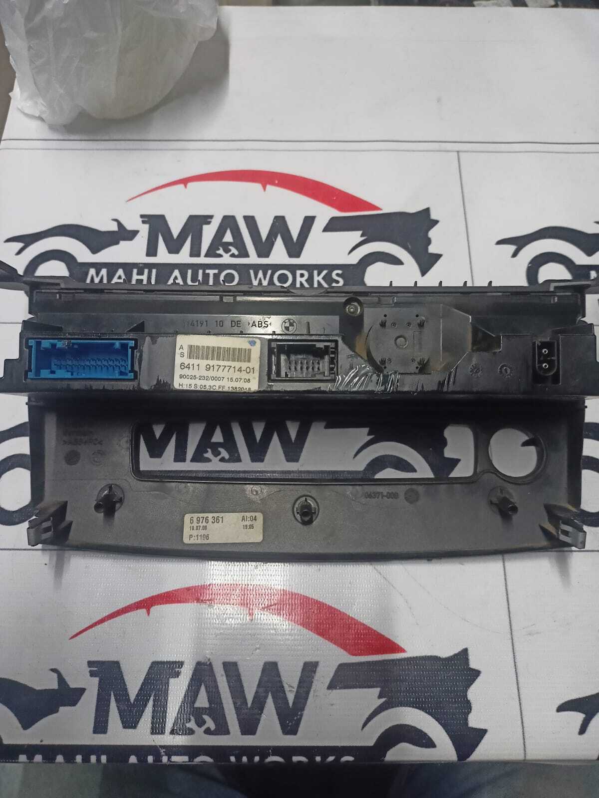 Black Bmw E60 Ac Panel
