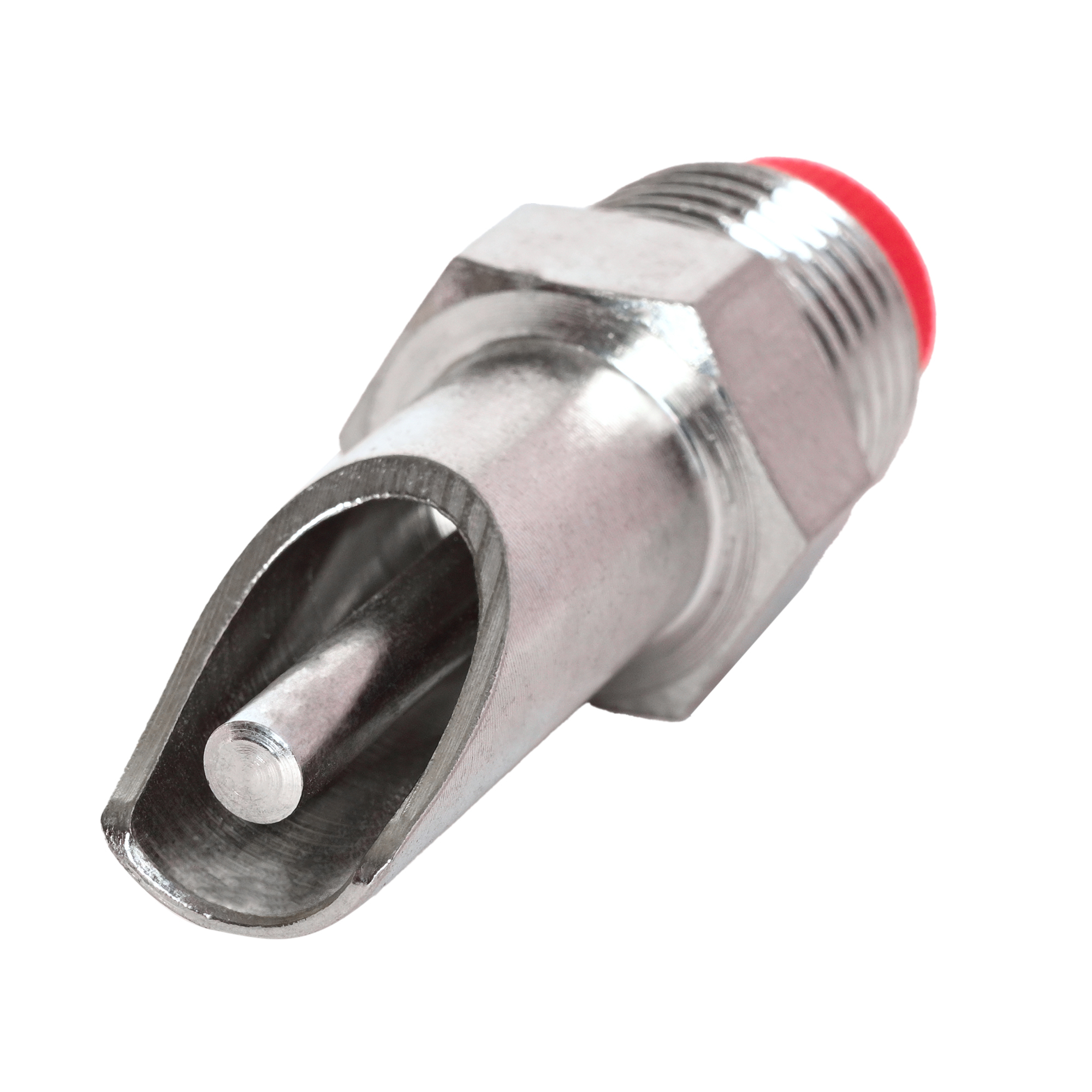 Pig Water Nipple Small Hex (Filter Cap) - Stainless Steel 12 Inch Size Gray Color | Automatic Water Flow System Rust-proof And Corrosion-resistant