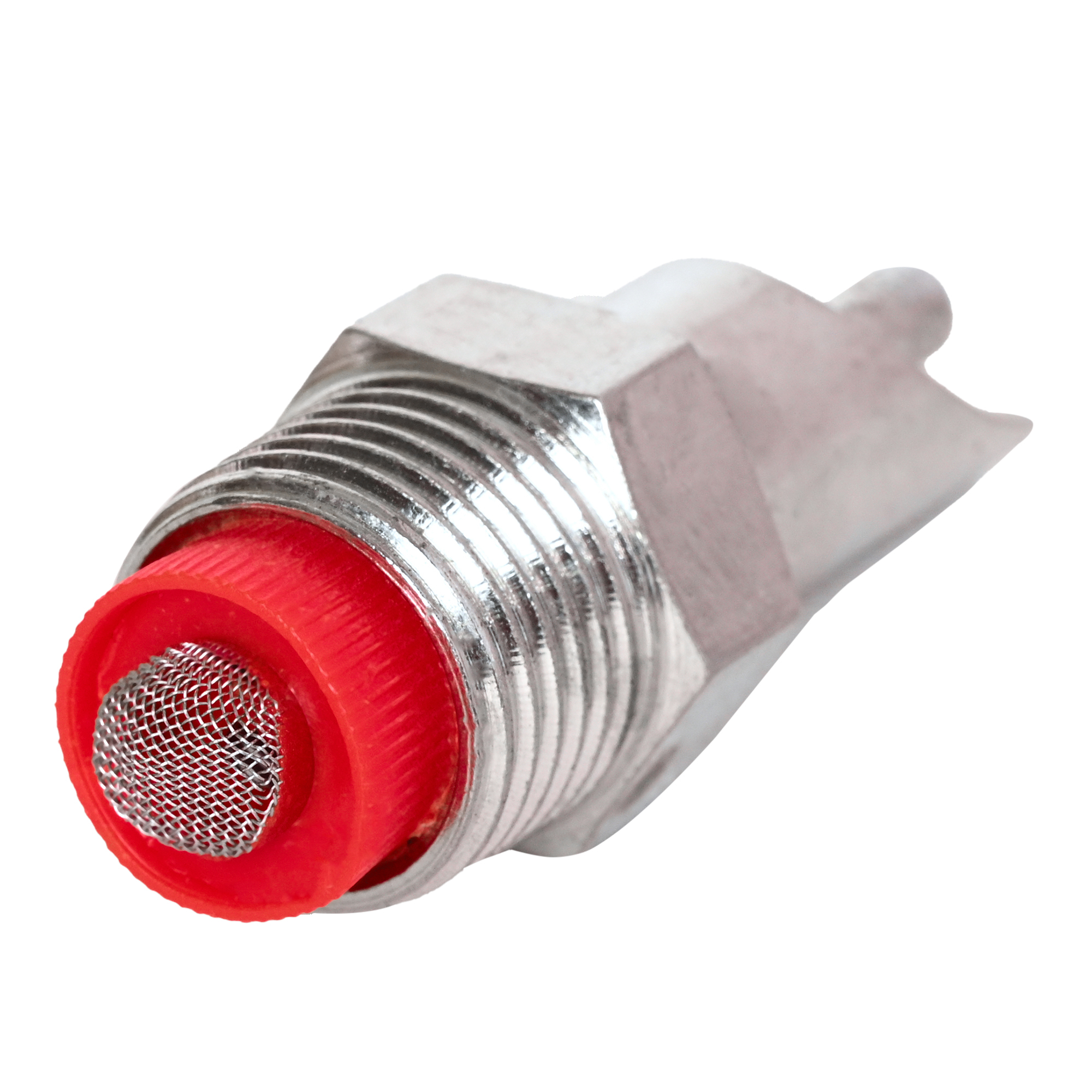 Pig Water Nipple Small Hex (Filter Cap) - Stainless Steel 12 Inch Size Gray Color | Automatic Water Flow System Rust-proof And Corrosion-resistant