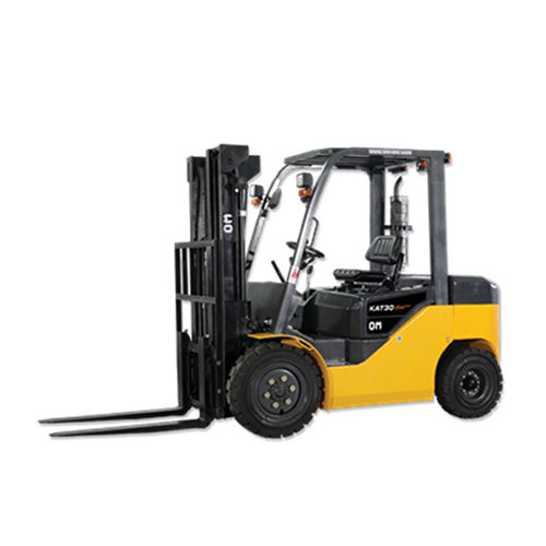 Black And Yellow 1.5 Ton To 3 Ton Plus Series Capacity Diesel Forklift With Automatic Transmission