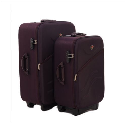 Mine Trolley Bag Wheels Maroon Design: Modern