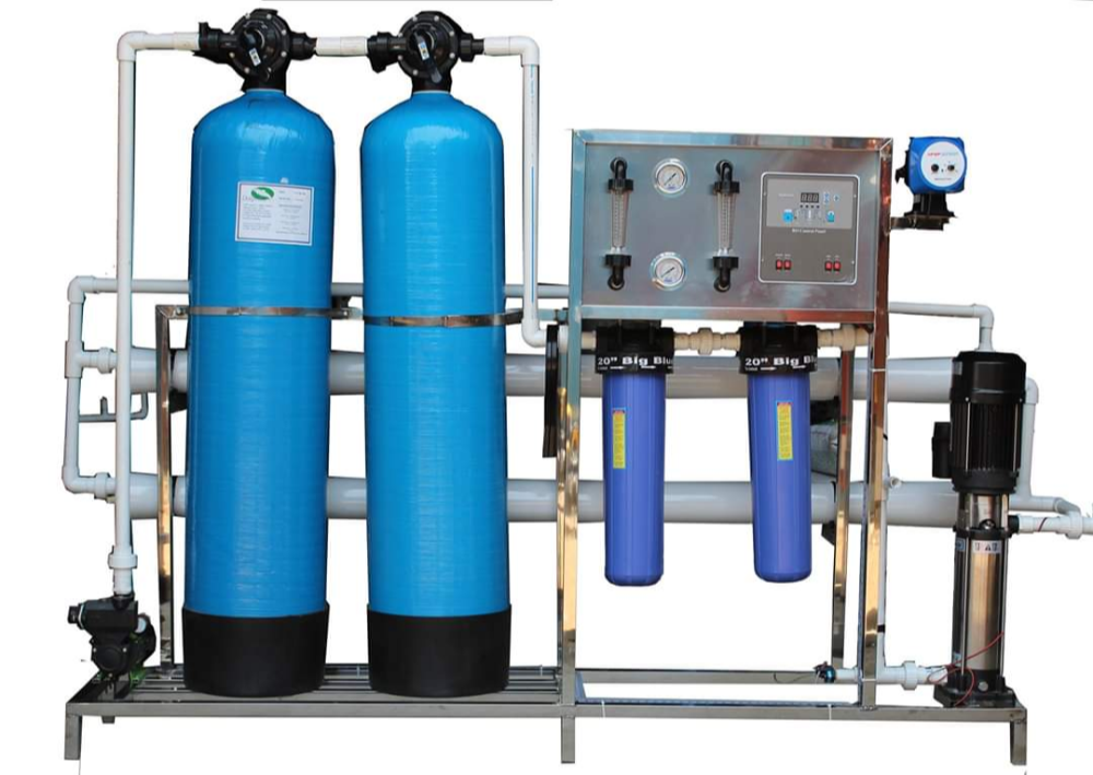 1000 Lph Ro Plant - Stainless Steel Material, Semi Automatic Operation | 98% Recycle Rate, 220v Voltage, Other Water Source