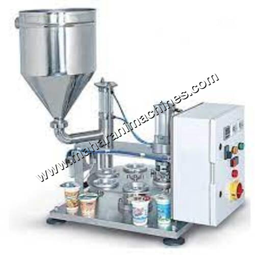 Cup Filling Machine By Maharani Machine & Textiles
