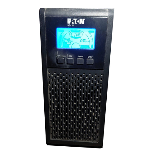 Eaton Online UPS - PVC Material, Customized Size, Black Color | High-Efficiency Double Conversion Online Topology, LCD Display, Automatic Voltage Regulation