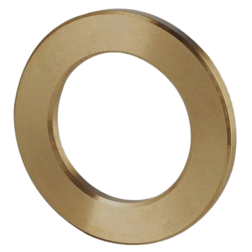Thrust Washer - Brass, 6 mm Thickness, Round Shape, Metal Coated Surface, Cold Rolled Technique | Reduces Axial Thrust Loads in Machinery