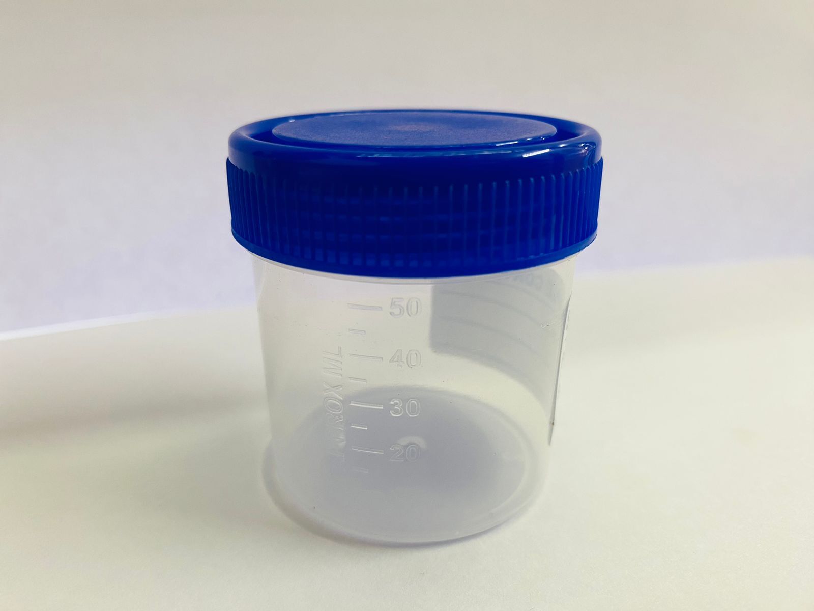 50 Ml Urine Container - Material: Plastic