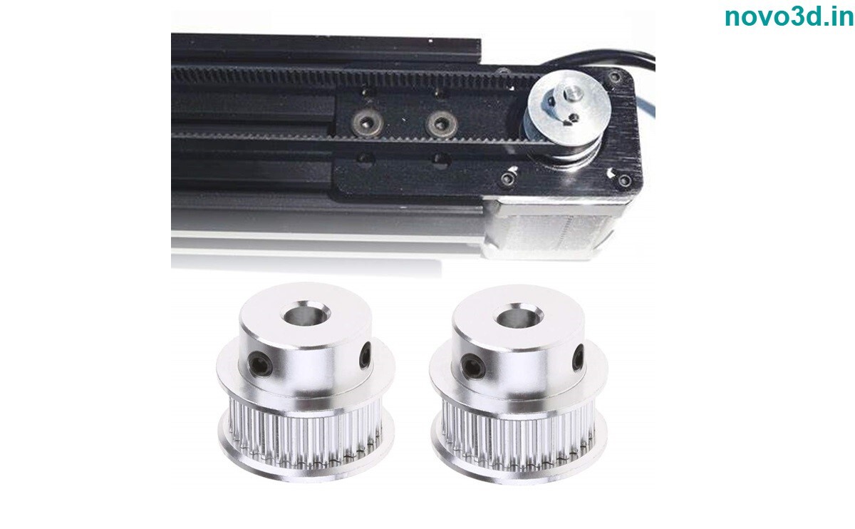 Gt2 30 Teeth Pulley 5mm/8mm Bore - 21.4mm Outer Diameter | High Quality Aluminium, Excellently Machined, Durable Design, Minimizes Belt Slipping