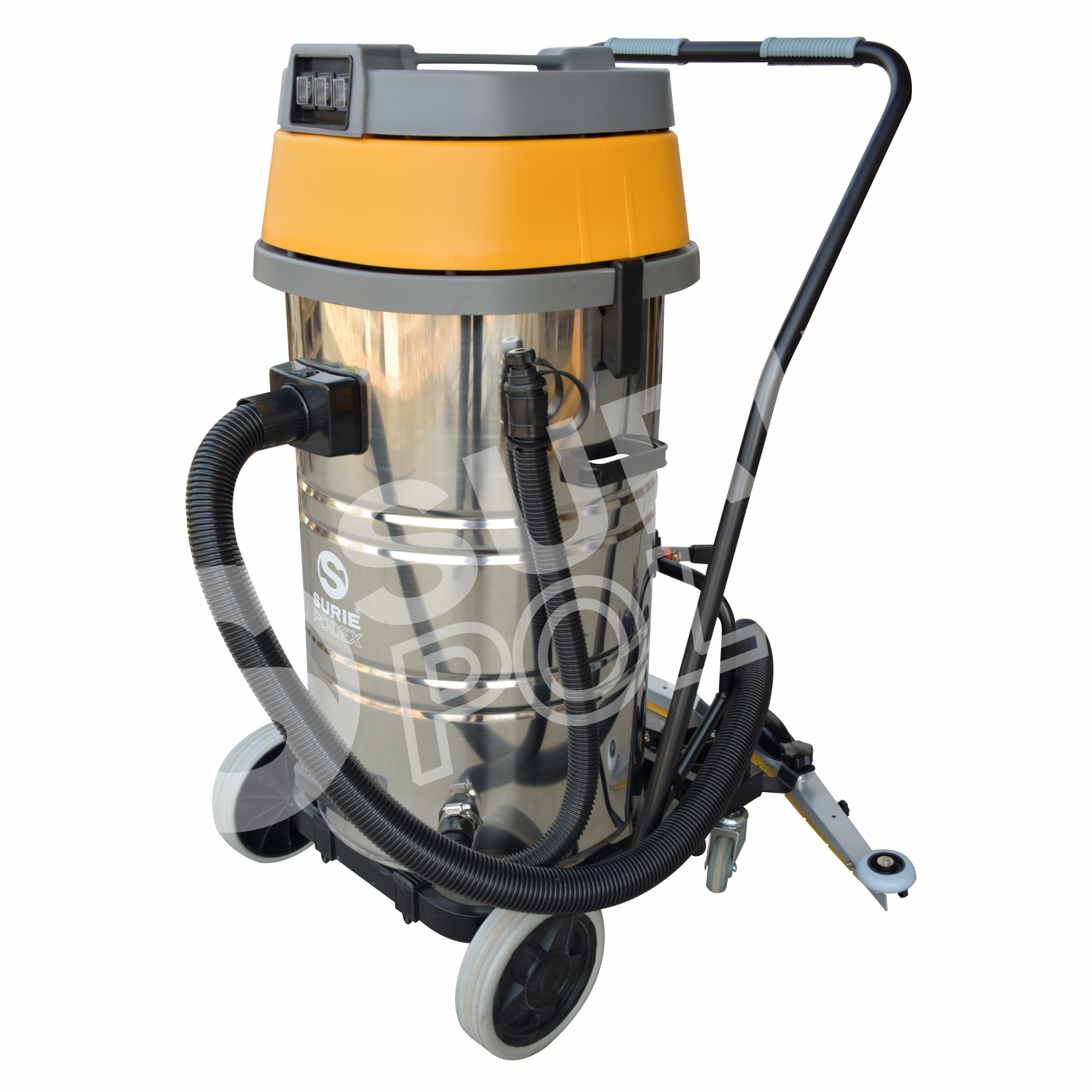 80l 3 Motor Vacuum Cleaner Installation Type: Drum Stainless Steel