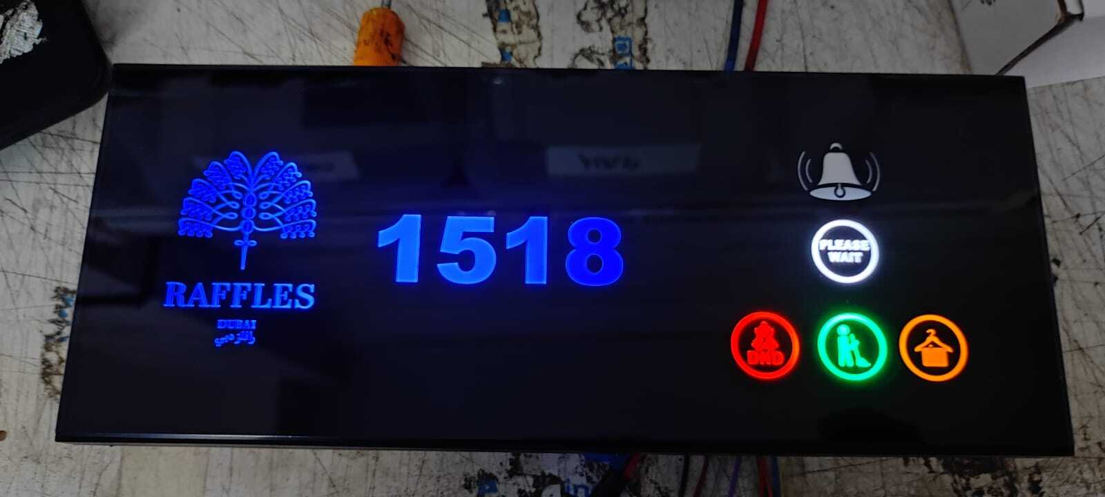 Dnd Corridor Panel With Capacitive Touch Application: Commercial