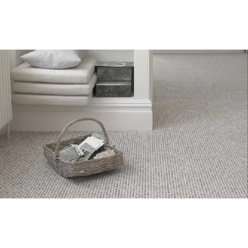 Loop Pile Carpet Tiles - High Quality Loop Pile Material, Grays Color, Matt Finish | Durable Interior Floor Tiles for Residential & Commercial Use