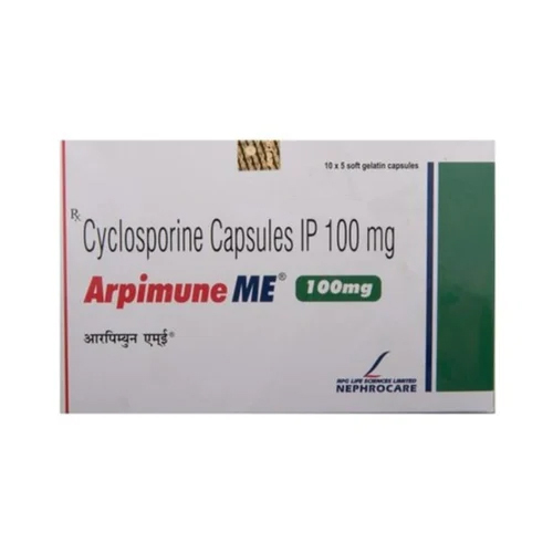 100Mg Cyclosorine Capsules Ip - Enzyme Types: Enzyme Preparations