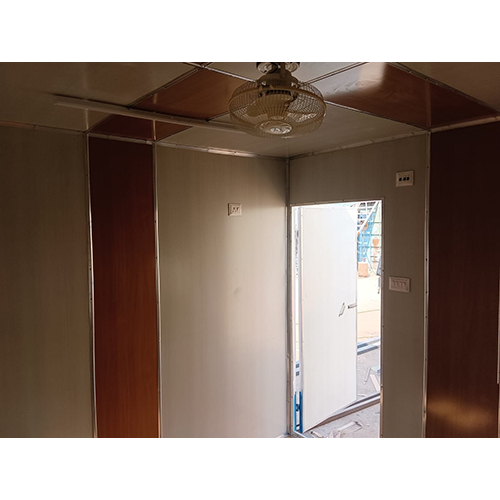 Steel 10x10 Portable Cabin By Falcon Marine Logistics Private Limited
