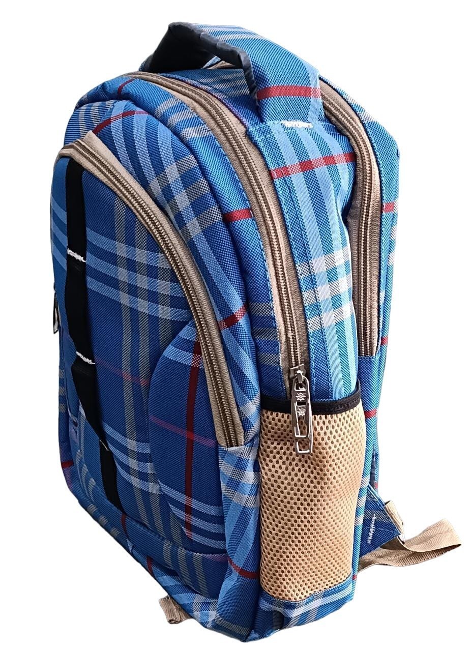 School Bags - Pvc Material, 18x12 Inches Size | Customized Design, Zip Closure, Synthetic Build
