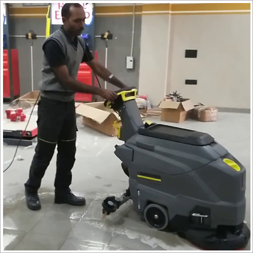 Scrubber And Scrubber Drier Machine Construction