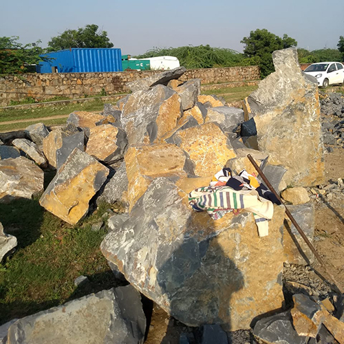 प्राकृतिक बोल्डर स्टोन ठोस सतह