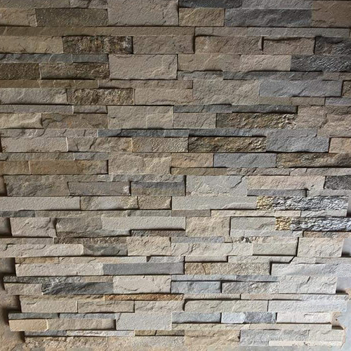 Slate Stone Wall Cladding Size: Customized