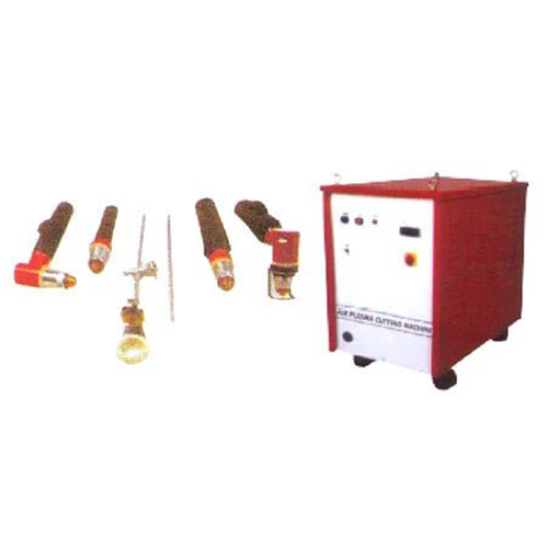 लाल और सफेद पारंपरिक प्लाज्मा कटिंग मशीनें